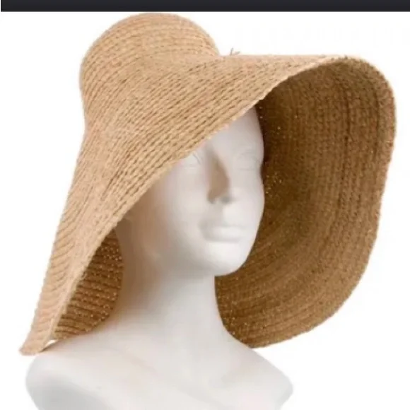 Jacquemus | Accessories | Jacquemus Tan Widebrim Hat | Poshmark display picture 1